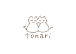 いぜむ (ithem3)さんの美容室 tonari  ロゴ　への提案