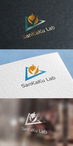 mogu ai (moguai)さんの新会社設立「SanKaKu Lab」ベンチャー企業のメインロゴへの提案