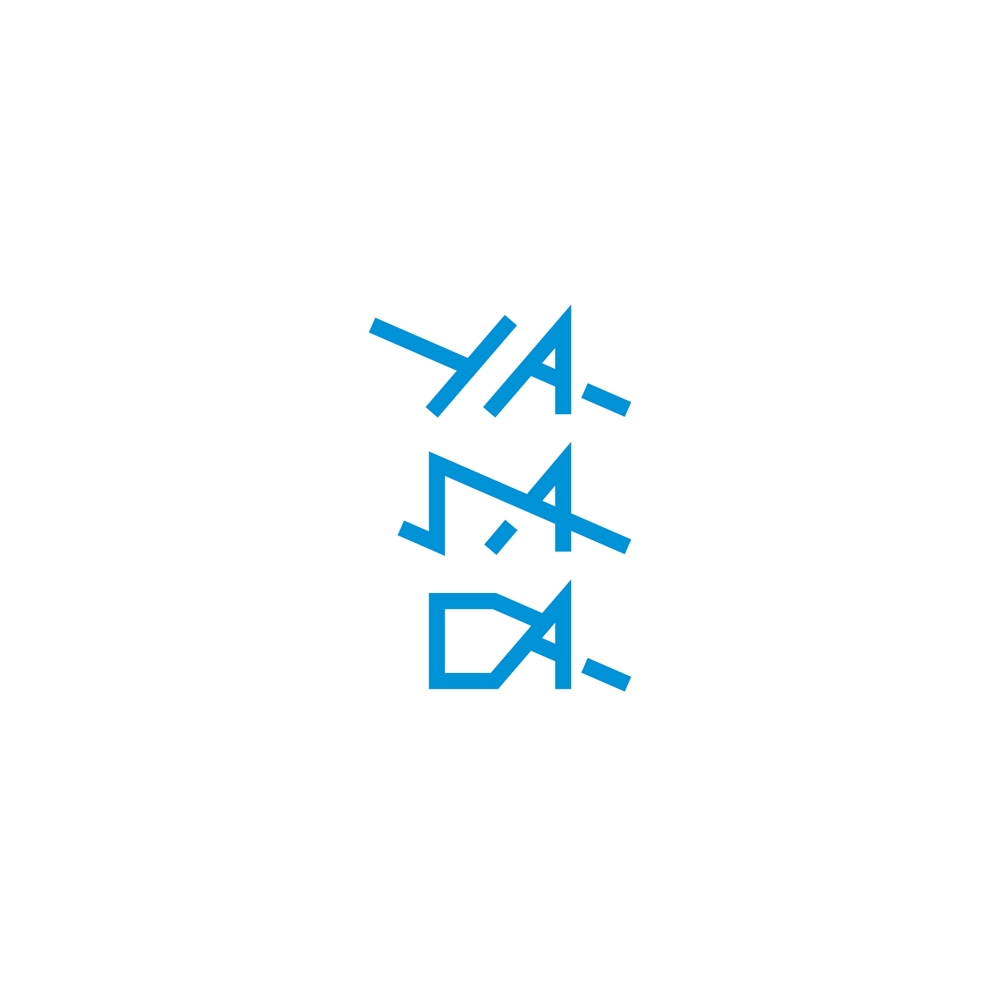 建設会社、山田土建の文字ロゴ