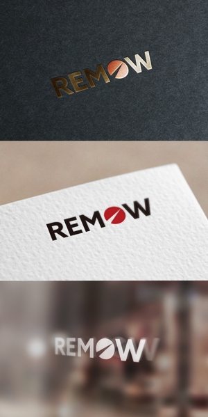 mogu ai (moguai)さんの【急募】「REMOW株式会社」のロゴ制作への提案