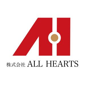 hakukousha (hakukousha)さんの株式会社『ALL　HEARTS』　のロゴ作成への提案
