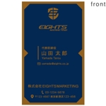 syouta46 (syouta46)さんの新規立ち上げSNS広告代理店の名刺デザインへの提案