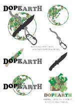 franPretz (franPretz)さんのサバイバルブランド(DOPEARTH)のロゴへの提案