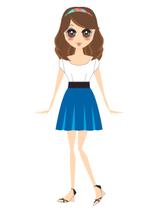 tomorrow_15さんのコミュニケーションサイトで使う女の子のイラストへの提案