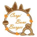 c-k-a-r-d-h (c-k-a-r-d-h)さんのハンバーガーとパンケーキの店　「Corgi Buns Burger」のロゴへの提案