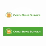 ns_works (ns_works)さんのハンバーガーとパンケーキの店　「Corgi Buns Burger」のロゴへの提案