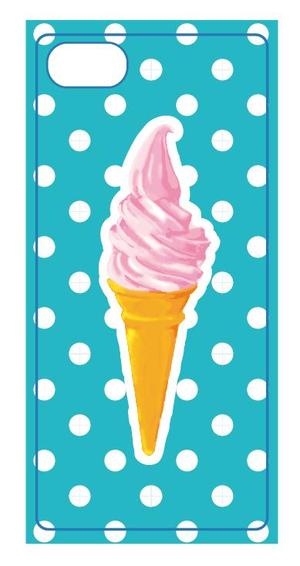 ogi ()さんのiPhone５用カバーのデザイン募集①女性用への提案