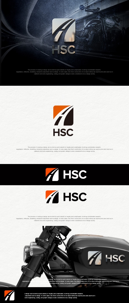 HAND (Handwerksmeister)さんのハーレーインディアンの専門店「HSC」のロゴへの提案