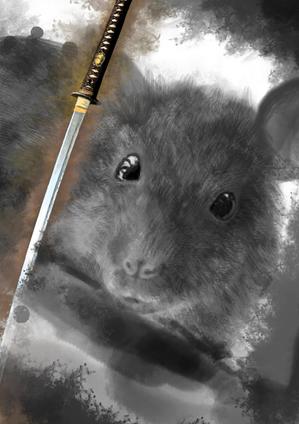 Miyagino (Miyagino)さんの水墨画風で鼠、牛、虎を描いていただきたいですへの提案