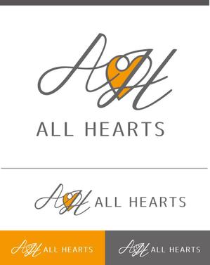 CF-Design (kuma-boo)さんの株式会社『ALL　HEARTS』　のロゴ作成への提案