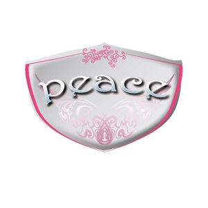 f-1st　(エフ・ファースト) (f1st-123)さんの「peace」のロゴ作成への提案