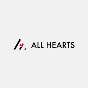 alne-cat (alne-cat)さんの株式会社『ALL　HEARTS』　のロゴ作成への提案