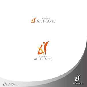 niki161 (nashiniki161)さんの株式会社『ALL　HEARTS』　のロゴ作成への提案