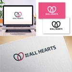 Hi-Design (hirokips)さんの株式会社『ALL　HEARTS』　のロゴ作成への提案
