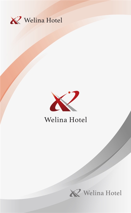 Gold Design (juncopic)さんのビジネスホテル「Welina Hotel」のロゴへの提案