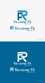 buddy knows design (kndworking_2016)さんのパーソナルトレーニング＆スタジオ「Re:cover Fit（リカバーフィット）」のロゴへの提案