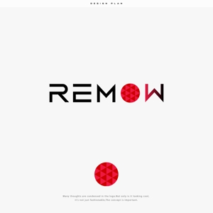 ひのとり (hinotori)さんの【急募】「REMOW株式会社」のロゴ制作への提案