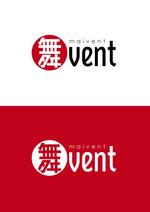 m_flag (matsuyama_hata)さんの印刷デザイン会社「舞vent」のロゴへの提案