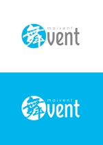 m_flag (matsuyama_hata)さんの印刷デザイン会社「舞vent」のロゴへの提案