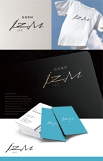 Morinohito (Morinohito)さんの撮影技術集団「IZM（イズム）」のロゴ制作への提案