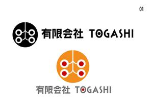 スタジオ エイチオー (macomaco_6)さんの有限会社　ＴＯＧＡＳＨＩのロゴへの提案