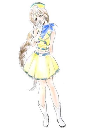 大吟醸 (daiginjoh)さんのバスガイドのイラスト制作（全身）への提案