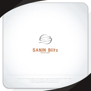 XL@グラフィック (ldz530607)さんのサイクリング チーム 「SANIN Blitz」のロゴへの提案