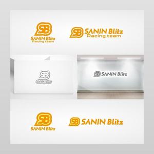 Yolozu (Yolozu)さんのサイクリング チーム 「SANIN Blitz」のロゴへの提案