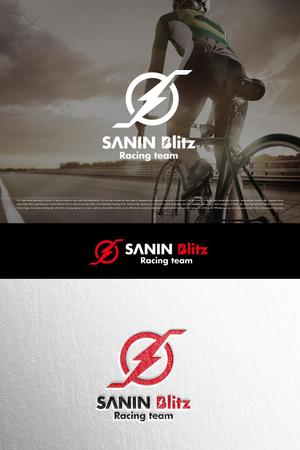 YOO GRAPH (fujiseyoo)さんのサイクリング チーム 「SANIN Blitz」のロゴへの提案