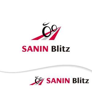 BEAR'S DESIGN (it-bear)さんのサイクリング チーム 「SANIN Blitz」のロゴへの提案