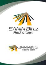 プラットフォームグラフィックス (platform_graphics)さんのサイクリング チーム 「SANIN Blitz」のロゴへの提案