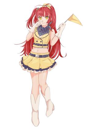 愛鷹 (ashitaka_2501)さんのバスガイドのイラスト制作（全身）への提案