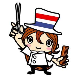te2_VisualDesign (te2_rows)さんの理容店のイメージキャラクターの製作への提案