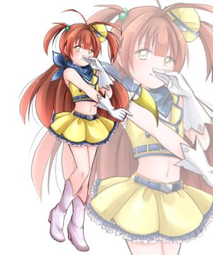 はむ (hamushi)さんのバスガイドのイラスト制作（全身）への提案