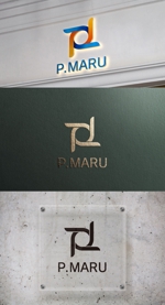 NR design (ryuki_nagata)さんの太陽光発電事業 合同会社P.MARUのロゴへの提案