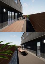 hiromichi (hiromichi0213)さんの事務所　玄関アプローチと庭の設計への提案