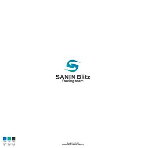 red3841 (red3841)さんのサイクリング チーム 「SANIN Blitz」のロゴへの提案