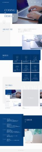 kou (c5hym)さんのポートフォリオサイト（コーディング）のデザイン募集への提案