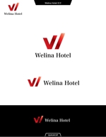 queuecat (queuecat)さんのビジネスホテル「Welina Hotel」のロゴへの提案