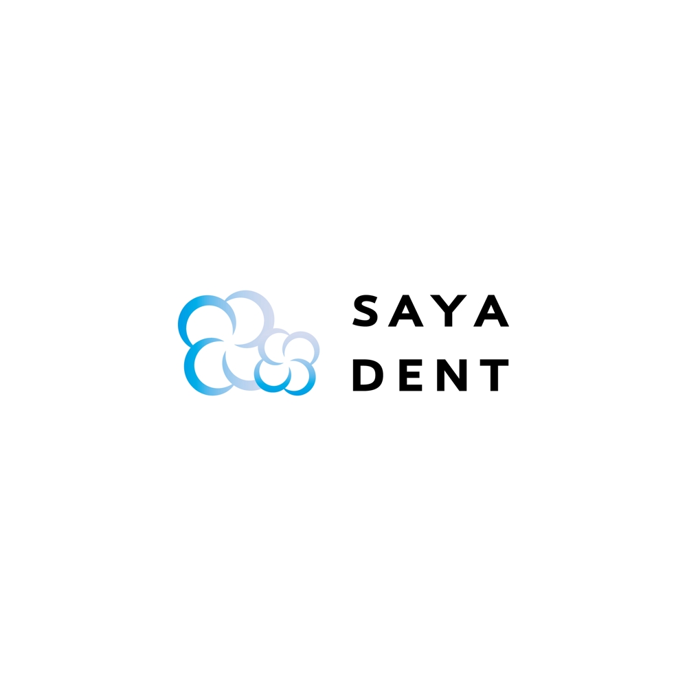 グローバルに歯科器材を販売（のちに製造）する企業、SAYA DENT のロゴを製作してください。