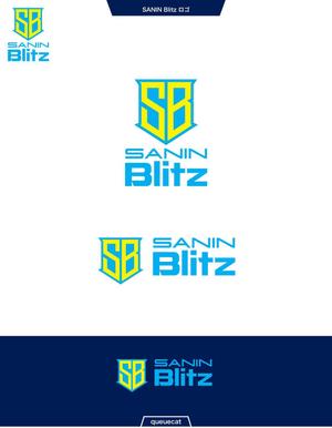 queuecat (queuecat)さんのサイクリング チーム 「SANIN Blitz」のロゴへの提案