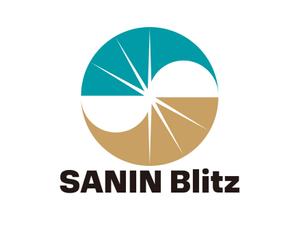tora (tora_09)さんのサイクリング チーム 「SANIN Blitz」のロゴへの提案