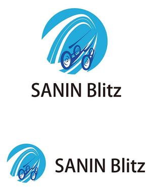 田中　威 (dd51)さんのサイクリング チーム 「SANIN Blitz」のロゴへの提案