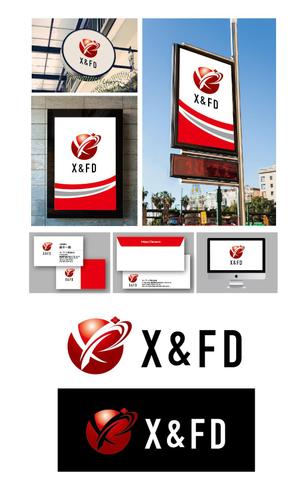 K-J (king_j)さんのITコンサル会社「X & FD」のロゴ（商標登録予定なし）への提案