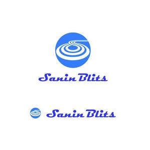 MacMagicianさんのサイクリング チーム 「SANIN Blitz」のロゴへの提案