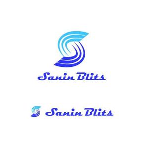 MacMagicianさんのサイクリング チーム 「SANIN Blitz」のロゴへの提案