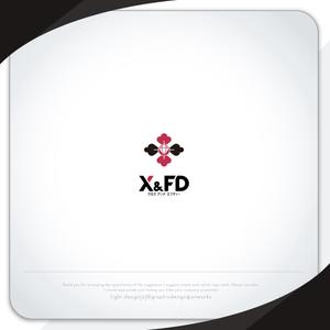 XL@グラフィック (ldz530607)さんのITコンサル会社「X & FD」のロゴ（商標登録予定なし）への提案