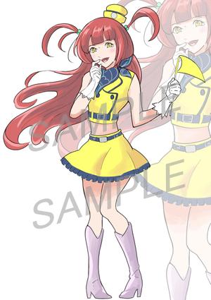株式会社 GRIT GROUP (GRITGROUP)さんのバスガイドのイラスト制作（全身）への提案