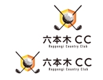 Force-Factory (coresoul)さんのゴルフレッスンのお店「六本木カントリークラブ」別名「六本木CC」のロゴへの提案