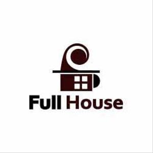 安武麻紀 (mokacoco)さんのカフェ＆バー「Full House」のロゴ作成への提案